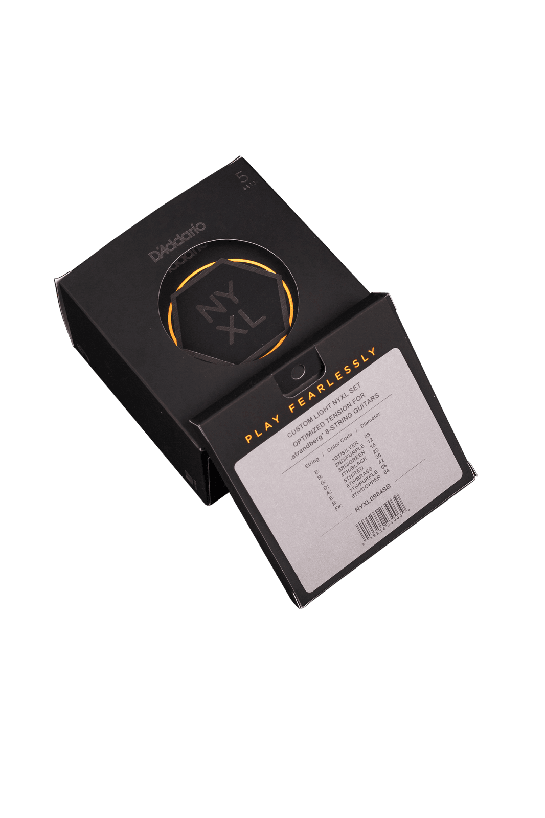 D'Addario NYXL 9-84 for .strandberg* 8-string (5 sets) selected product view