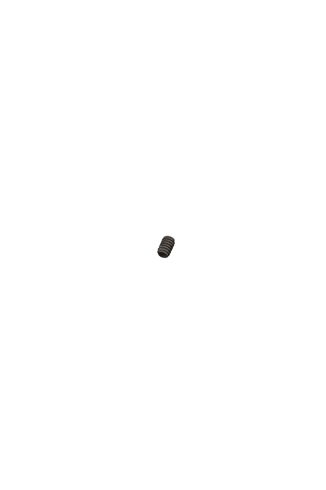 EGS Guitar Saddle Locking Screw M2x3 (10 pcs) selected product view