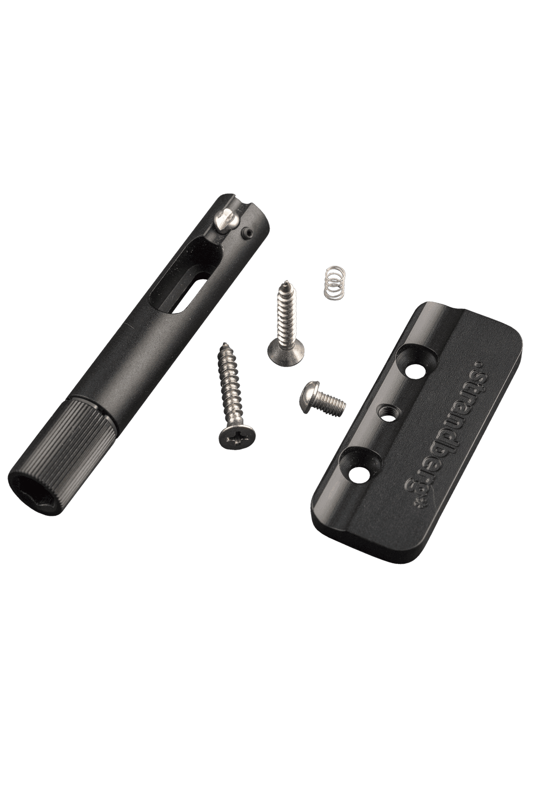 EGS Rev5/6 Guitar Tuner Assembly with Logo Base Black selected product view